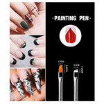 Thumbnail for Bronson Professional Nail Art Kit Brush Set Acrylic Uv Polish Brushes Tool Kit - Dista
