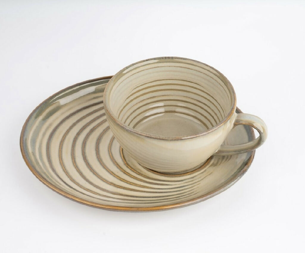 Simply Soho Linen Ripple Snack Set of 2