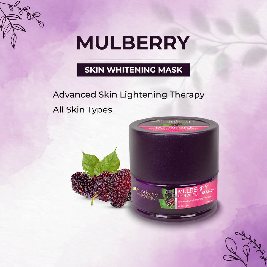Astaberry Professional Mulberry Skin Whitening Mask - Distacart