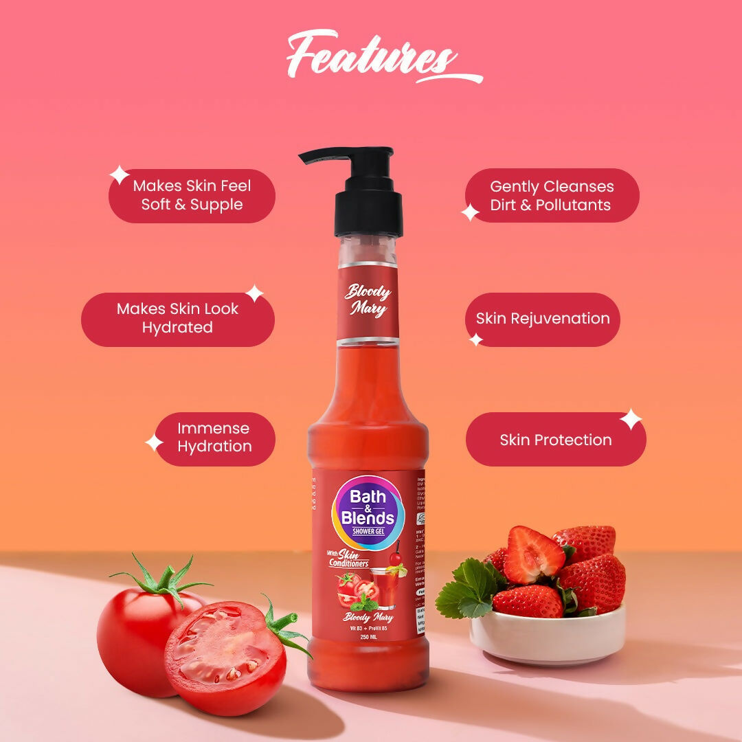 Bath & Blends Bloody Mary Shower Gel - Distacart