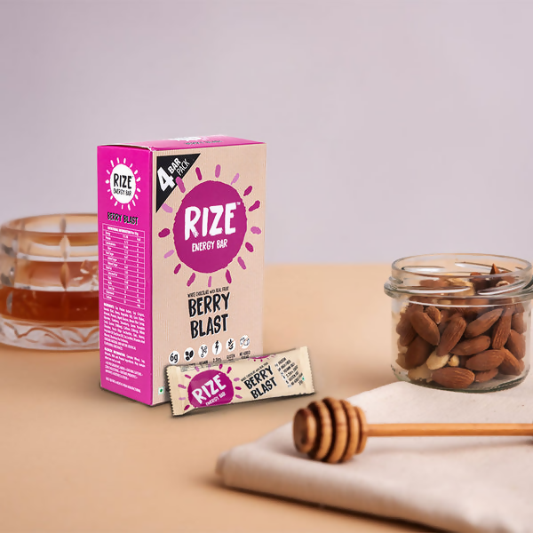 Rize Energy Bar Berry Blast - Distacart