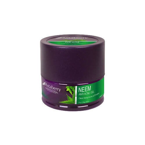 Astaberry Professional Neem Anti Acne Face Gel - Distacart