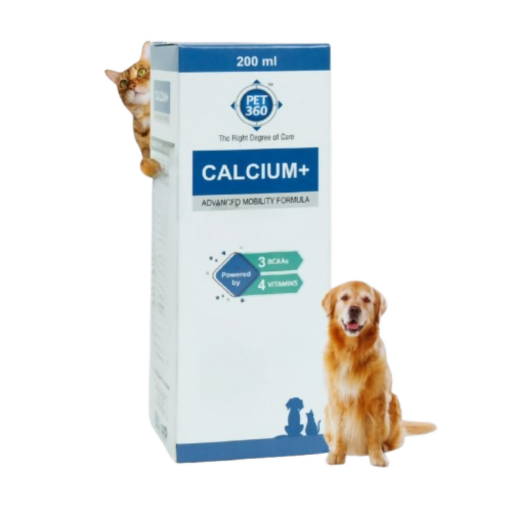PET360 Calcium+ Advanced Mobility Formula For Dogs & Cats