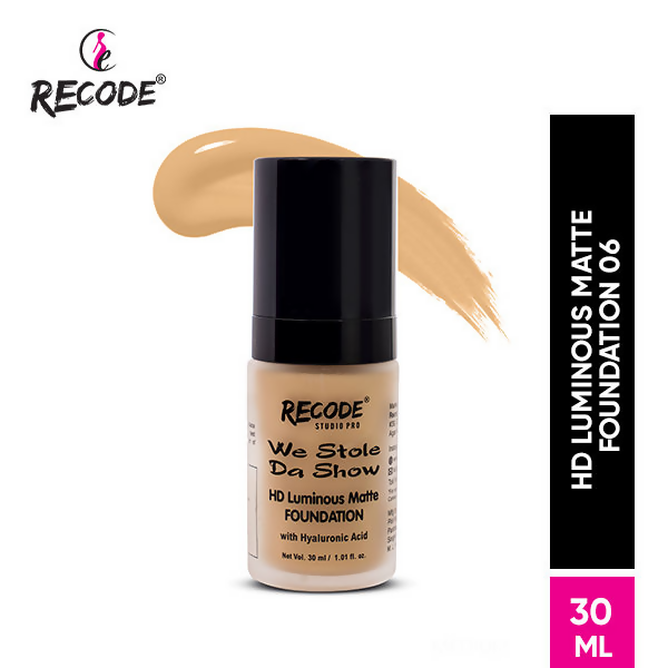 Recode HD Luminous Matte Foundation - 06 Jambudvipa - Distacart