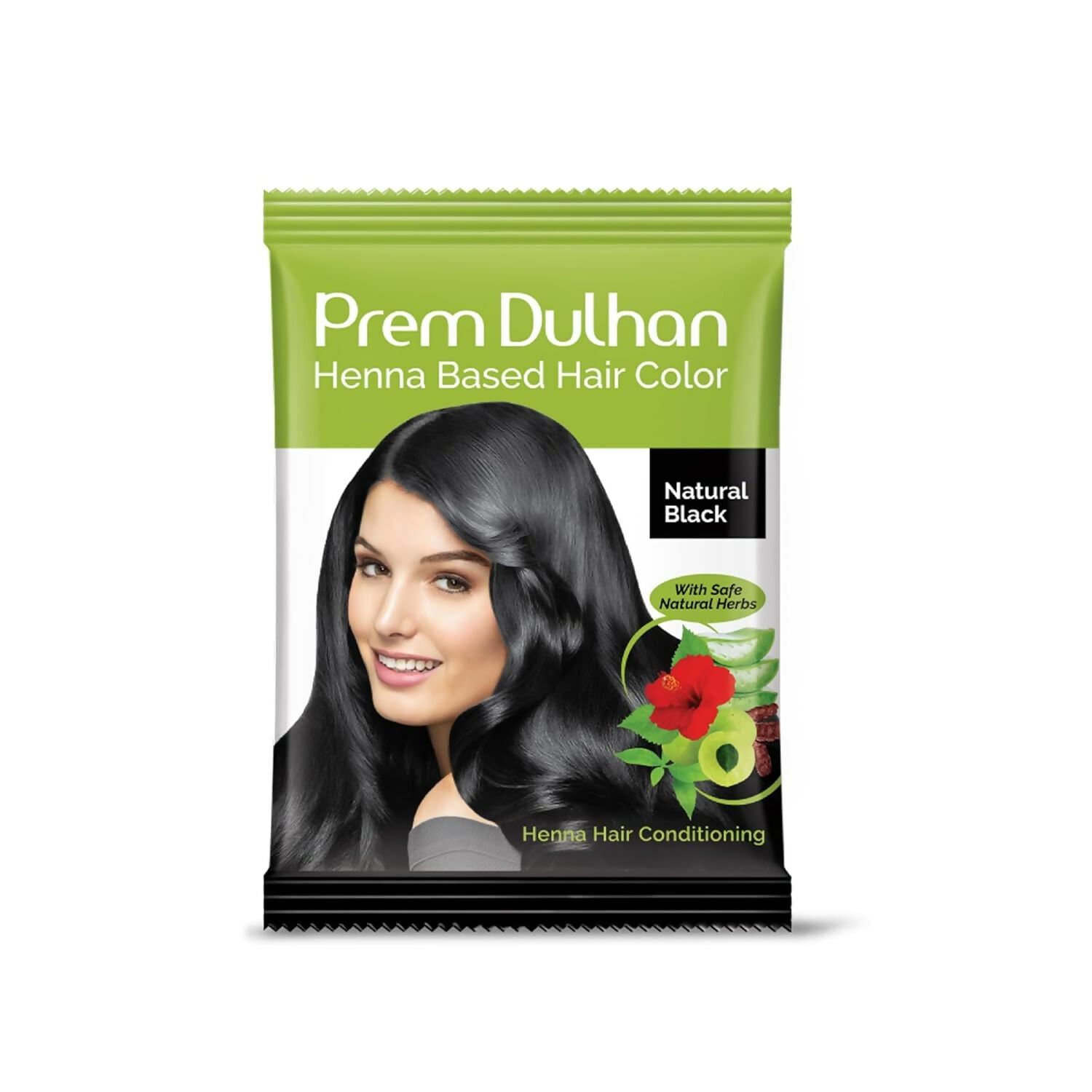 Prem Dulhan Natural Black Henna Based Hair Color - Distacart