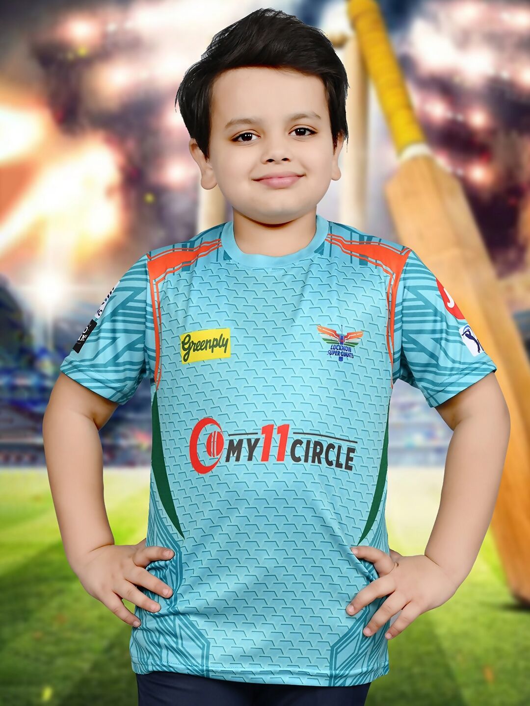 Baesd Boys Sports Printed Cricket Jersey IPL, T20 T-shirt - Distacart