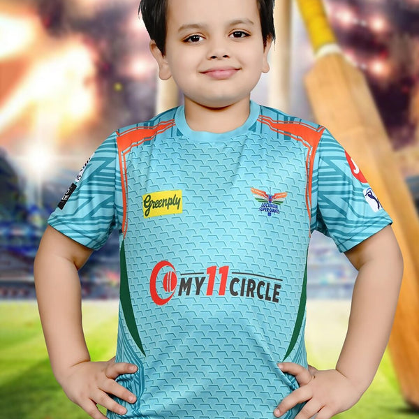 Baesd Boys Sports Printed Cricket Jersey IPL, T20 T-shirt - Distacart