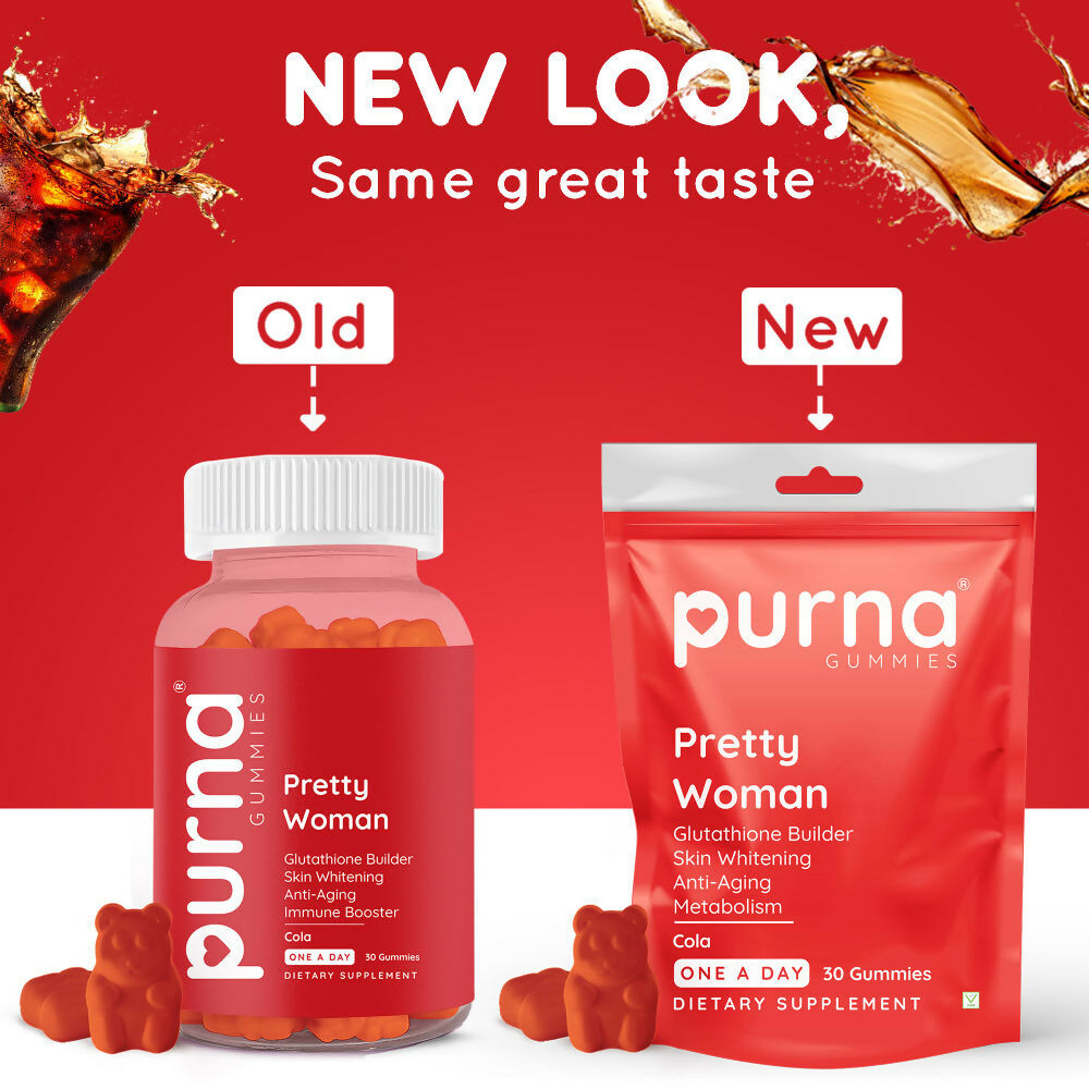 Buy Purna Gummies Glutathione Cola Flavour Gummies for Skin Brightenin Buy Purna Gummies Glutathione Cola Flavour Gummies for Skin Brightenin