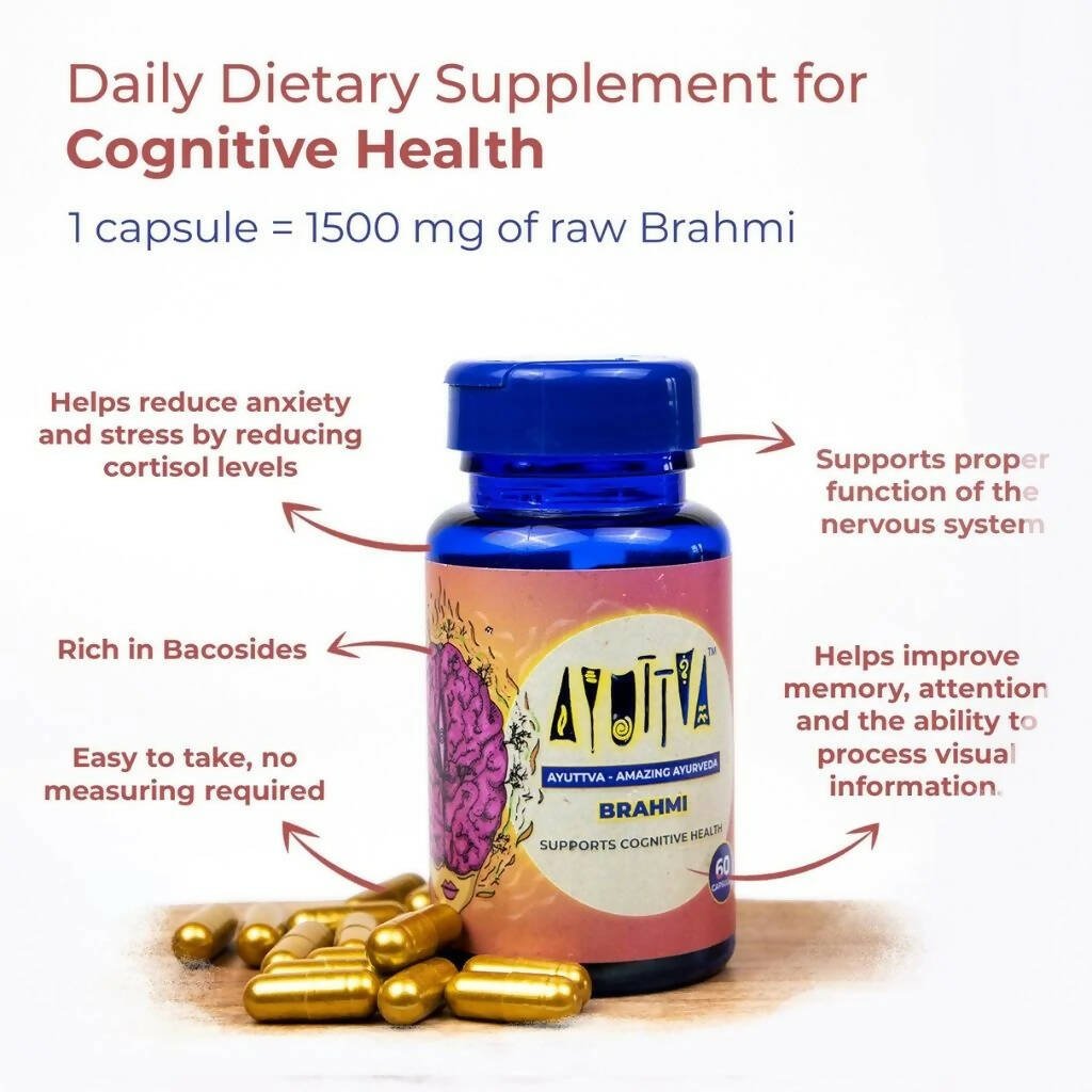 Ayuttva Brahmi Capsules - Distacart