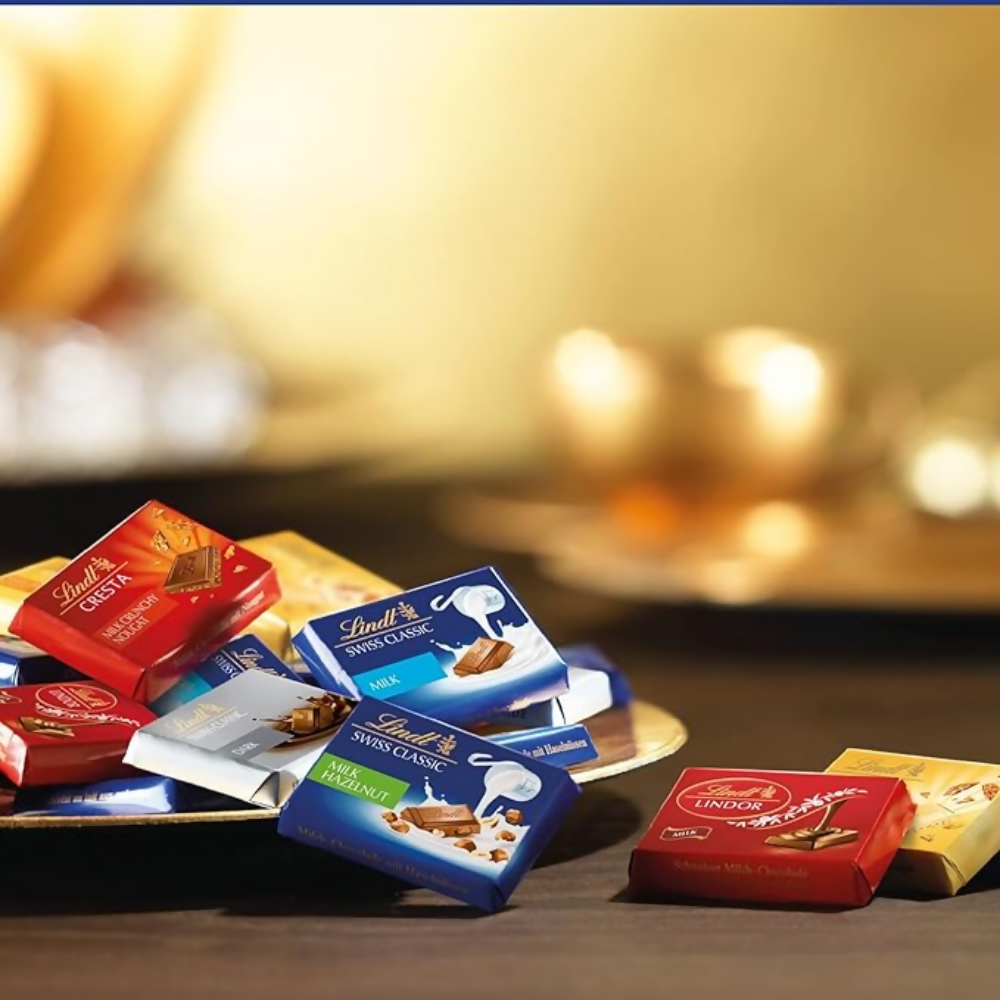 Lindt Swiss Premium Assorted Naps Dark Chocolates - Dista