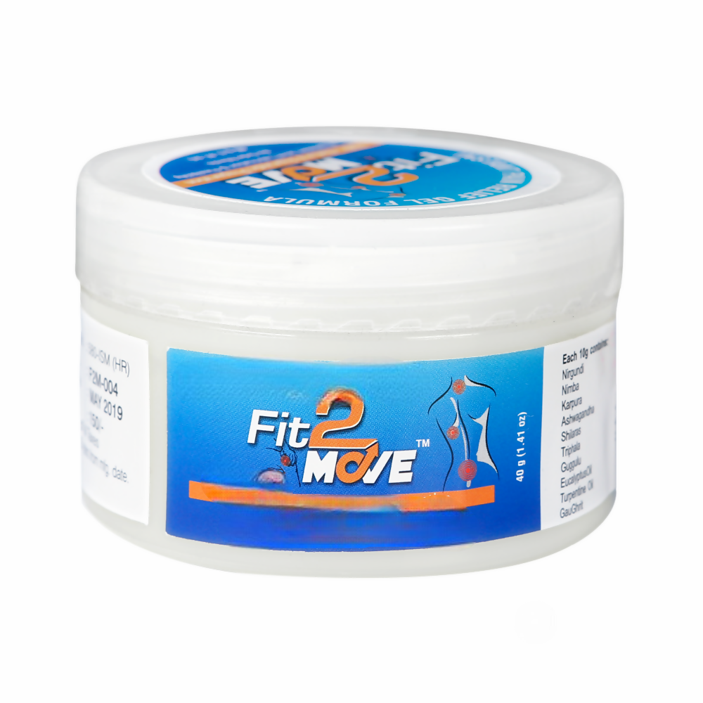 Satya Pharmaceuticals Ayurveda Fit-2 Move Instant Pain Relief Gel - Distacart