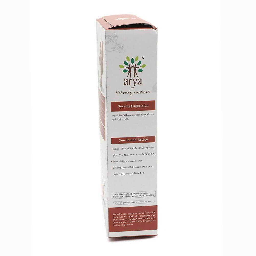 Arya Farm Organic Whole Wheat Chocos - Distacart
