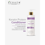 Thumbnail for Sevaen Keratin Smooth Shampoo & Keratin Smooth Conditioner & Hair Serum - Distacart