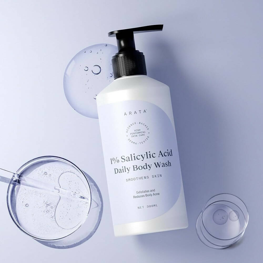 Arata 1% Salicylic Acid Daily Body Wash - Distacart