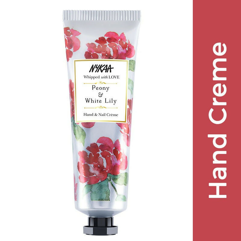 Nykaa Peony & White Lily Hand & Nail Creme - Distacart