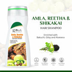 Thumbnail for Globus Naturals Amla Reetha Shikakai Shampoo