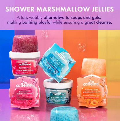 mCaffeine Blueberry Bounce Shower Marshmallow Shower jelly - Distacart
