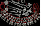 Thumbnail for Elite Trading Odissi Dance Jewelry Set – Silver Finish Traditional Jewellery for Dancers/Performers - Distacart