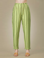 Thumbnail for Jyoti Fashion Women's Light Green Rayon Embroidered Kurta Pant Set - Distacart