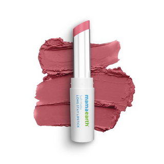Mamaearth Soft Matte Long Stay Lipstick - Berry Nude - Distacart