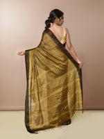 Thumbnail for Joban Fashion GoldBlack Tissue Saree