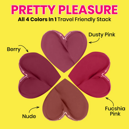 NY Bae 4 IN 1 Lip Play Liquid Lipstick - Pretty Pleasure - Distacart