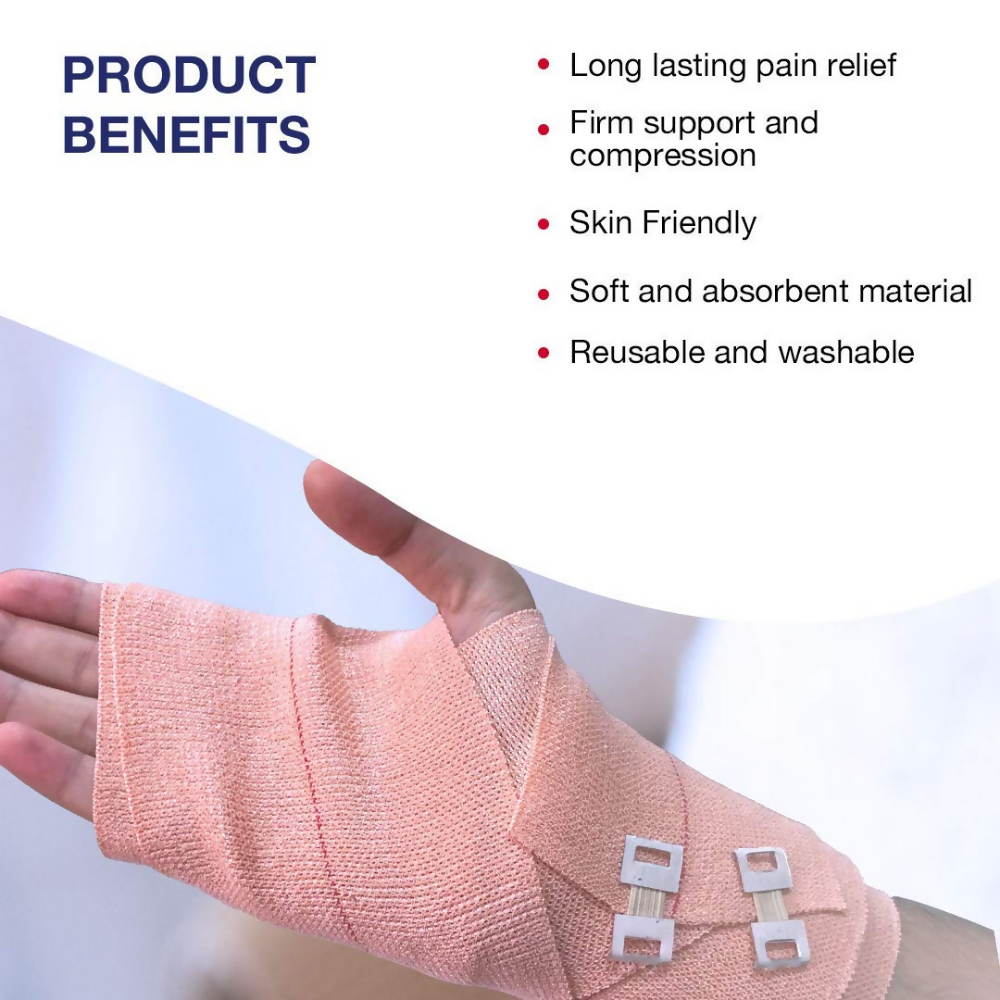 Hansaplast Soft Cotton Crepe Bandage For Pain Relief - Elastic - Distacart