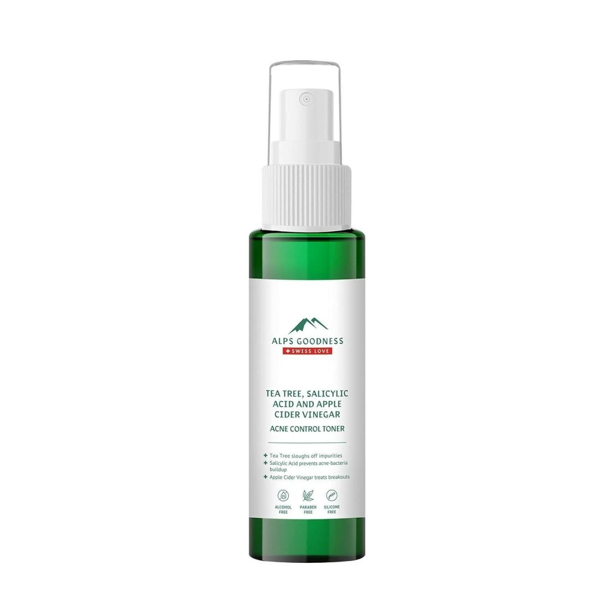Alps Goodness Acne Control Toner for Oily Skin with Tea Tree Apple, Cider Vinegar & Salicylic Acid - Distacart
