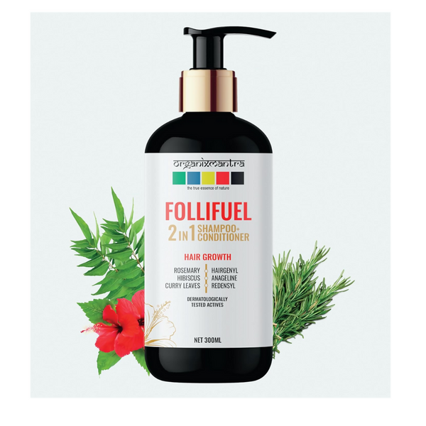 Organix Mantra Follifuel Hair Growth 2-in-1 Shampoo & Conditioner - Distacart