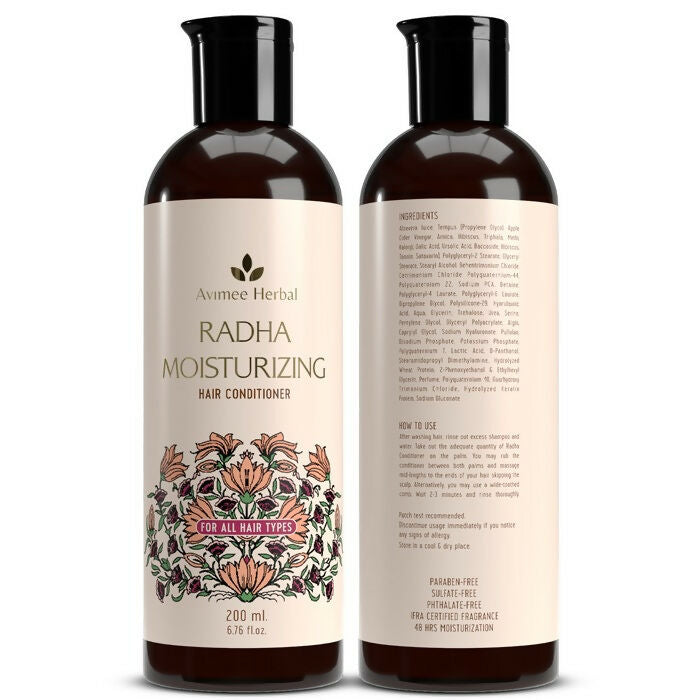 Avimee Herbal Radha Moisturizing Hair Conditioner - Distacart