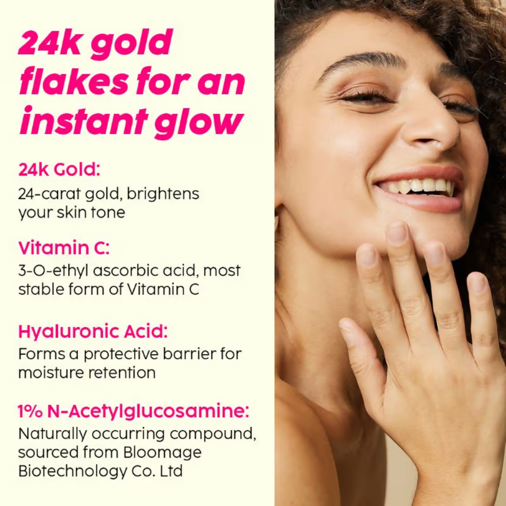PLIX The Plant Fix 24k Guava Gold Lightweight Face Serum - Distacart