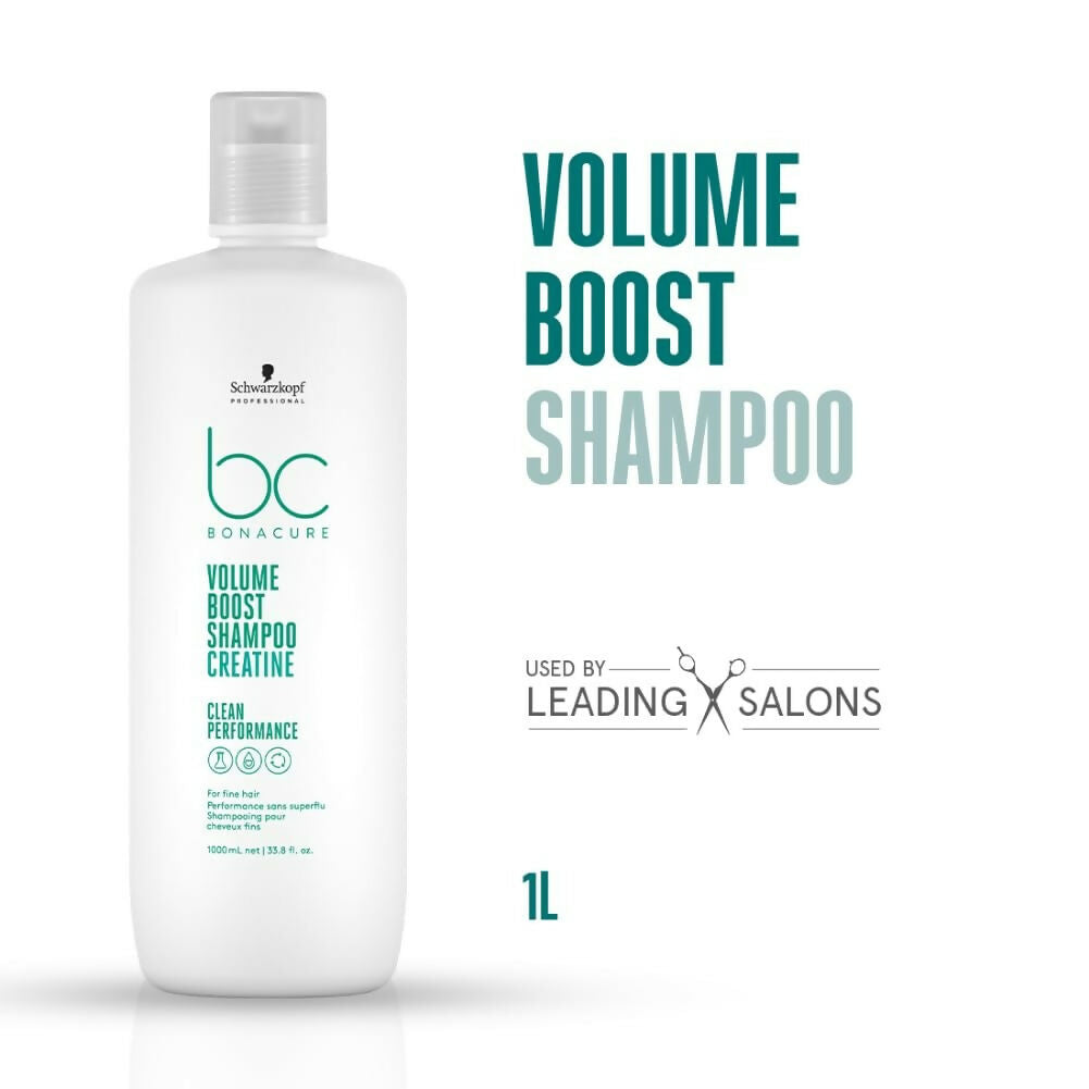 Schwarzkopf Professional Bonacure Volume Boost shampoo With Creatine - Distacart
