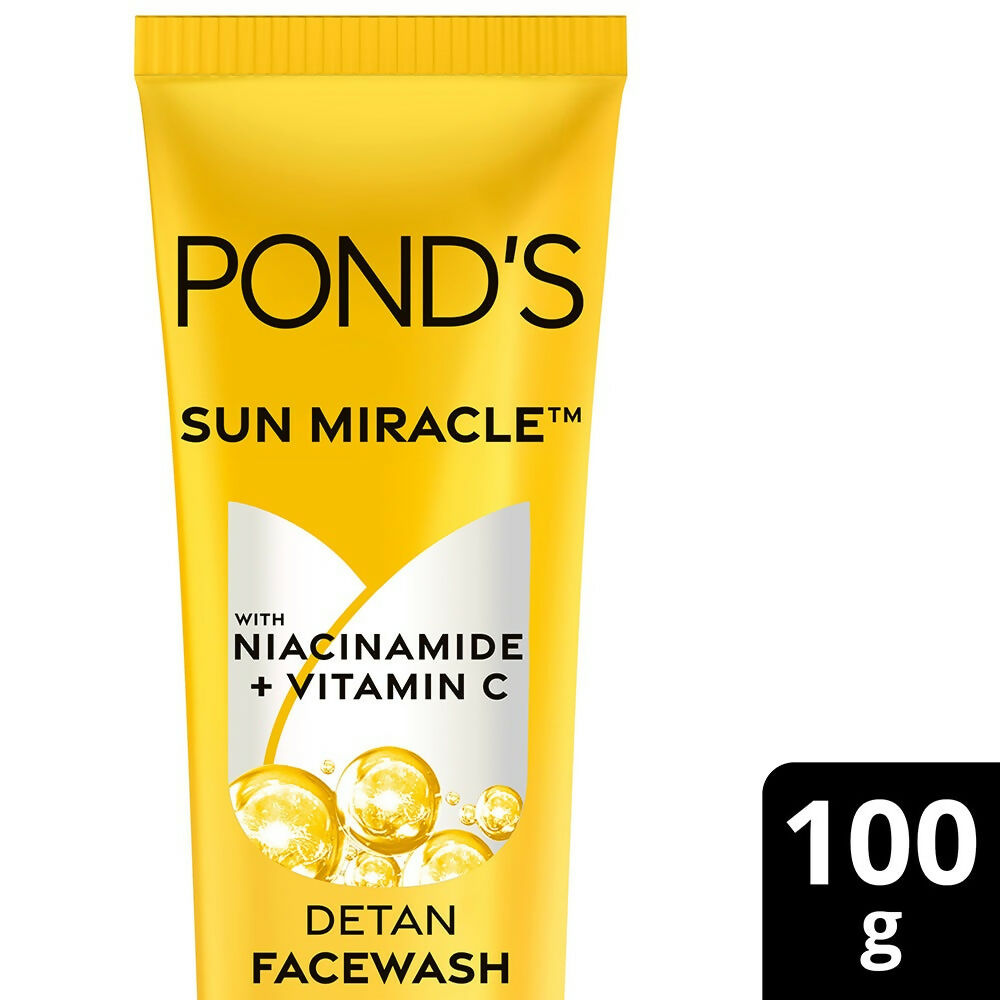 Ponds DeTan Face Wash With Niacinamide & Vitamin C - Distacart