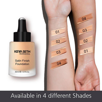 Keya Seth Aromatherapy Professional Satin Finish Foundation - Shade 1 - Distacart