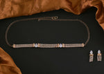 Thumbnail for Joban Fashion Women Golden White Ad Necklace Set With Earrings - Distacart