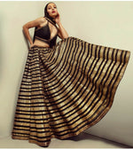 Thumbnail for Jyoti Fashion Women's Black Heavy Kasturi Silk Sequins with Dori Embroidered Designer Lehenga Choli Set - Distacart