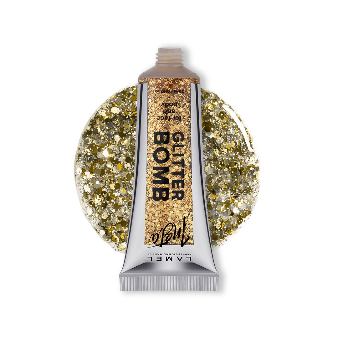 Lamel Insta Glitter Bomb - 402 Gold - Distacart