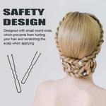 Thumbnail for Bronson Professional Bun Pins U shaped Hair Pins - Small Size - Dista