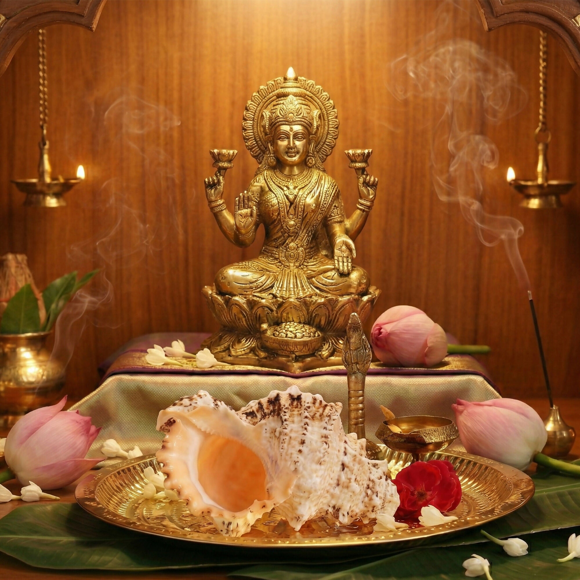 Pujashree Laxmi Shankh – Divine Conch - Dista