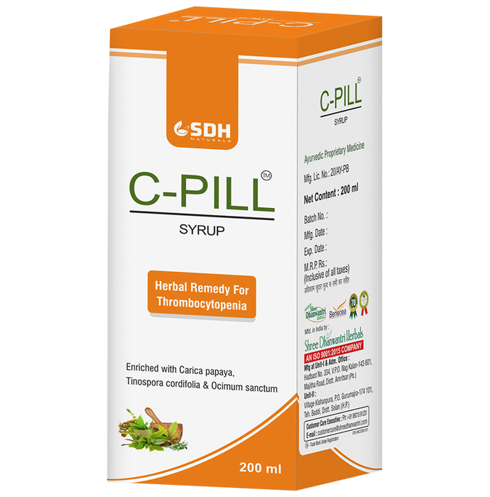 SDH Naturals C-Pill Syrup