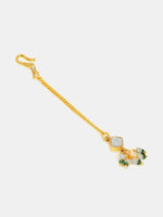 Thumbnail for Ruby Raang Jhumka Drop Tikka - Distacart