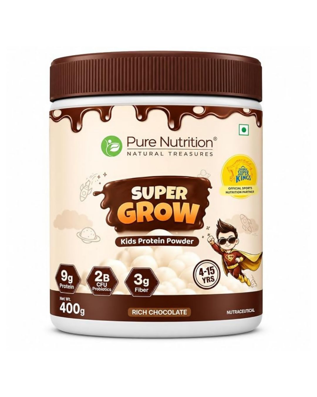 Pure Nutrition Kids Protein Powder | Chocolate Flavor