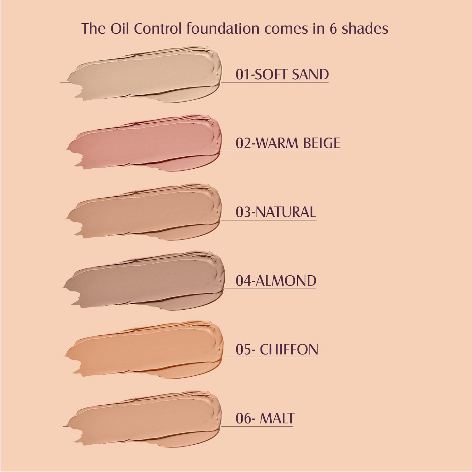 Glam21 Oil Control Hydrating Foundation - 06 Malt - Distacart