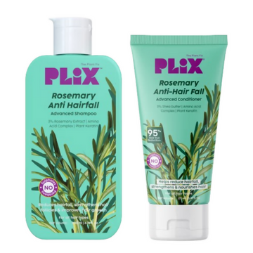 PLIX The Plant Fix Rosemary Anti Hairfall Regime Advanced Shampoo & Conditioner - Distacart