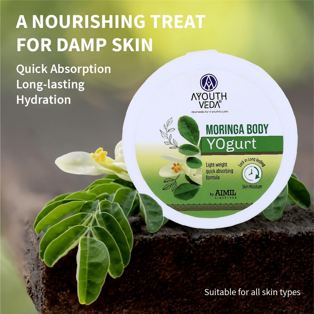Ayouthveda Moringa Body Yogurt - Distacart