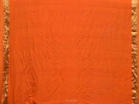 Thumbnail for Orange Bandhani Kanchipuram Silk Handloom Saree with Small Buta Design - Global Threads - Distacart