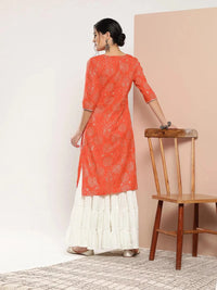 Thumbnail for https://cdn.shopify.com/s/files/1/0341/4805/7228/files/orange-printed-cotton-straight-kurta-libas-4.jpg?v=1738926980