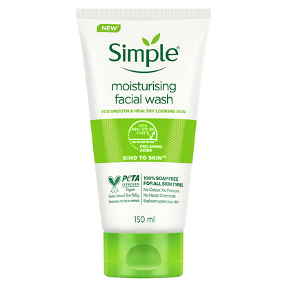 Simple Moisturising Facial Wash - Distacart