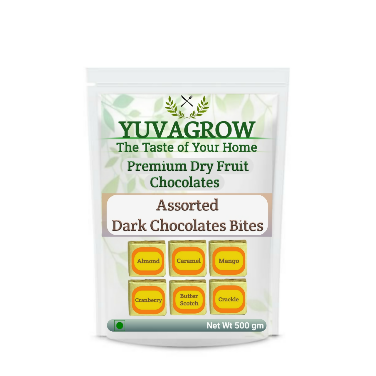 Yuvagrow Assorted Dark Chocolate Bites - Distacart