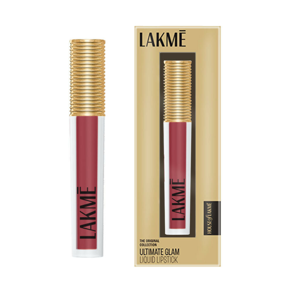 Lakme Ultimate Glam Matte Liquid Lipstick - Nude Dream - Distacart